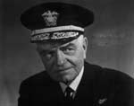 Fleet Admiral William F. Halsey. Enterprise CV-6 was Halsey's flagship early in the war.