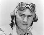 Aviation Radioman Sydney S. Krieger of Bombing Squadron Ten, circa 1944.