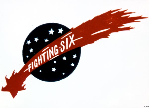 Insignia of Fighting Squadron Six (VF-6).